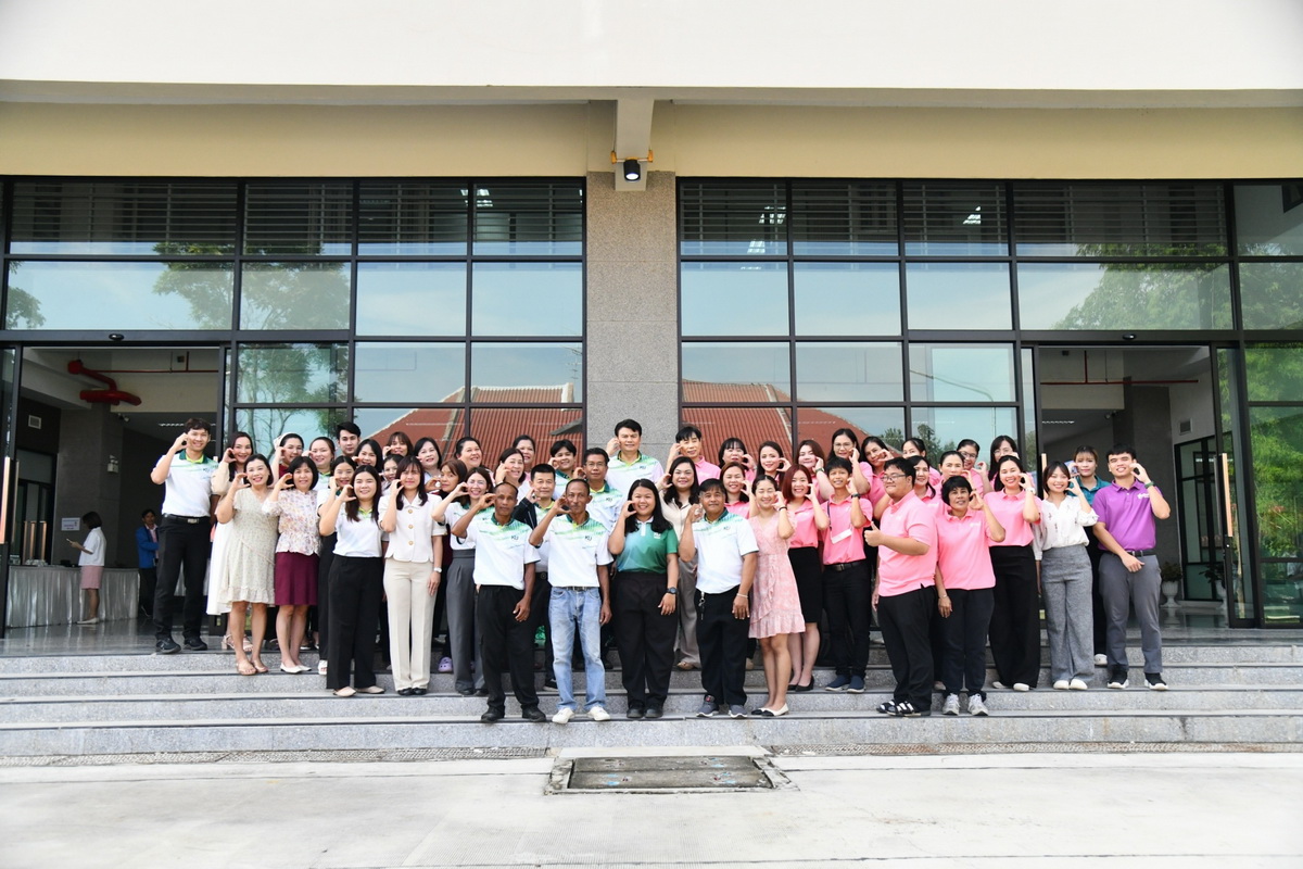 สำนักงานวิทยาเขตกำแพงแสน จัดพิธีทำบุญอาคารศูนย์ปฏิบัติการนวัตกรรมทางเทคโนโลยี