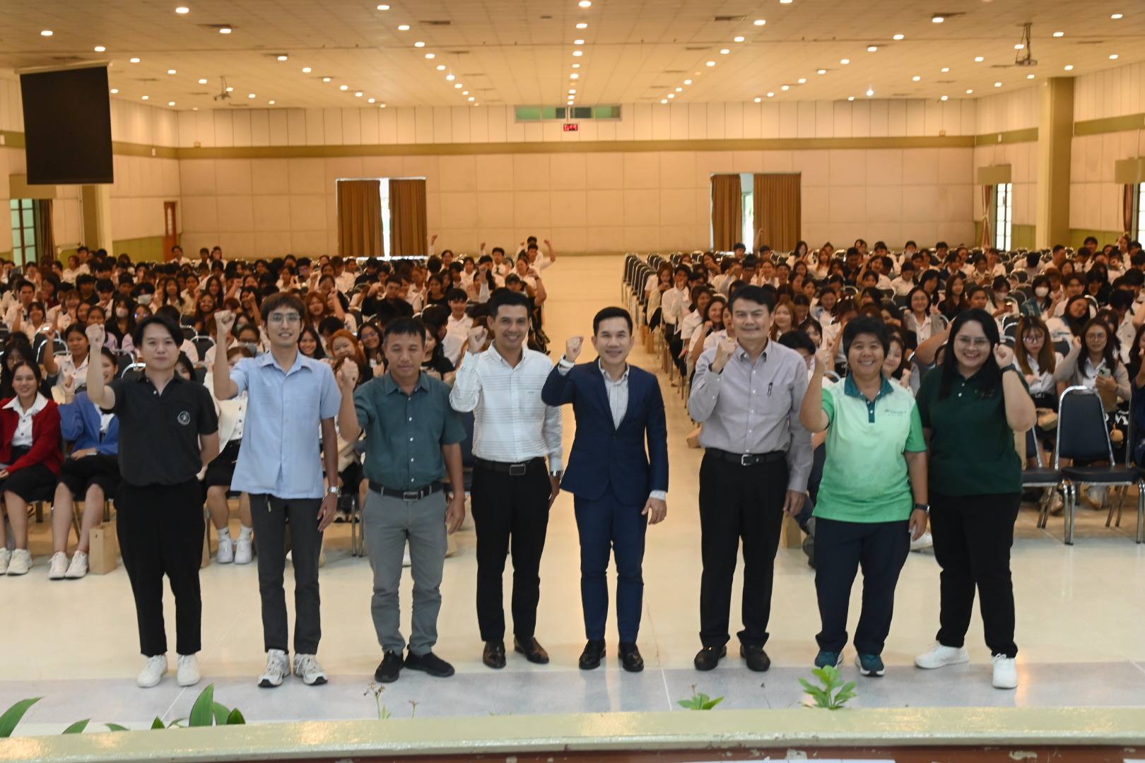 กองบริหารกิจการนิสิต สำนักงานวิทยาเขตกำแพงแสน จัด "โครงการแนะแนวการปรับตัวเพื่อใช้ชีวิตในหอพัก"