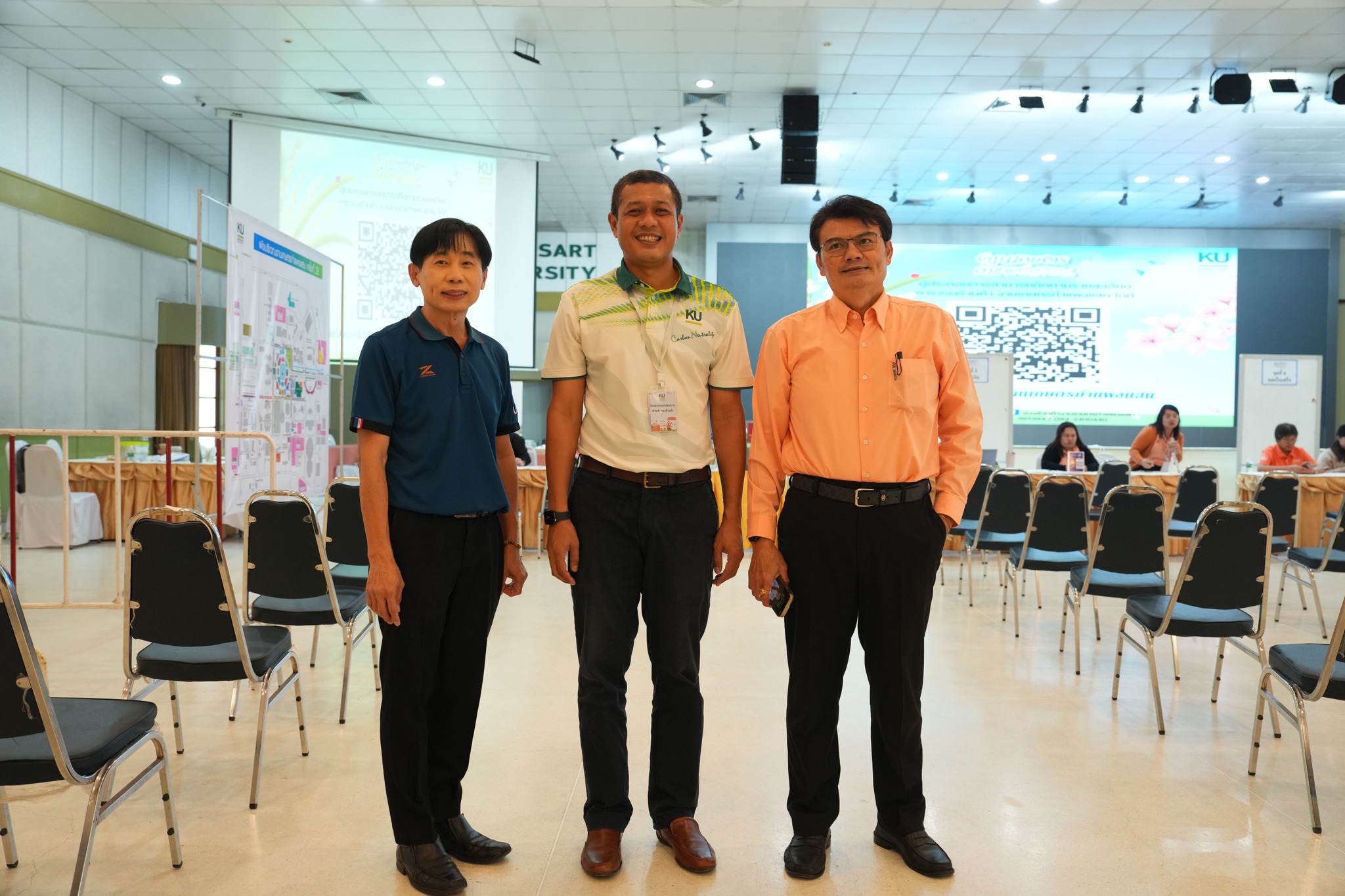 ภาพบรรยากาศการจองร้านค้างานเกษตรกำแพงแสน 2568 เมื่อวันที่ 14-17 ตุลาคม 2568