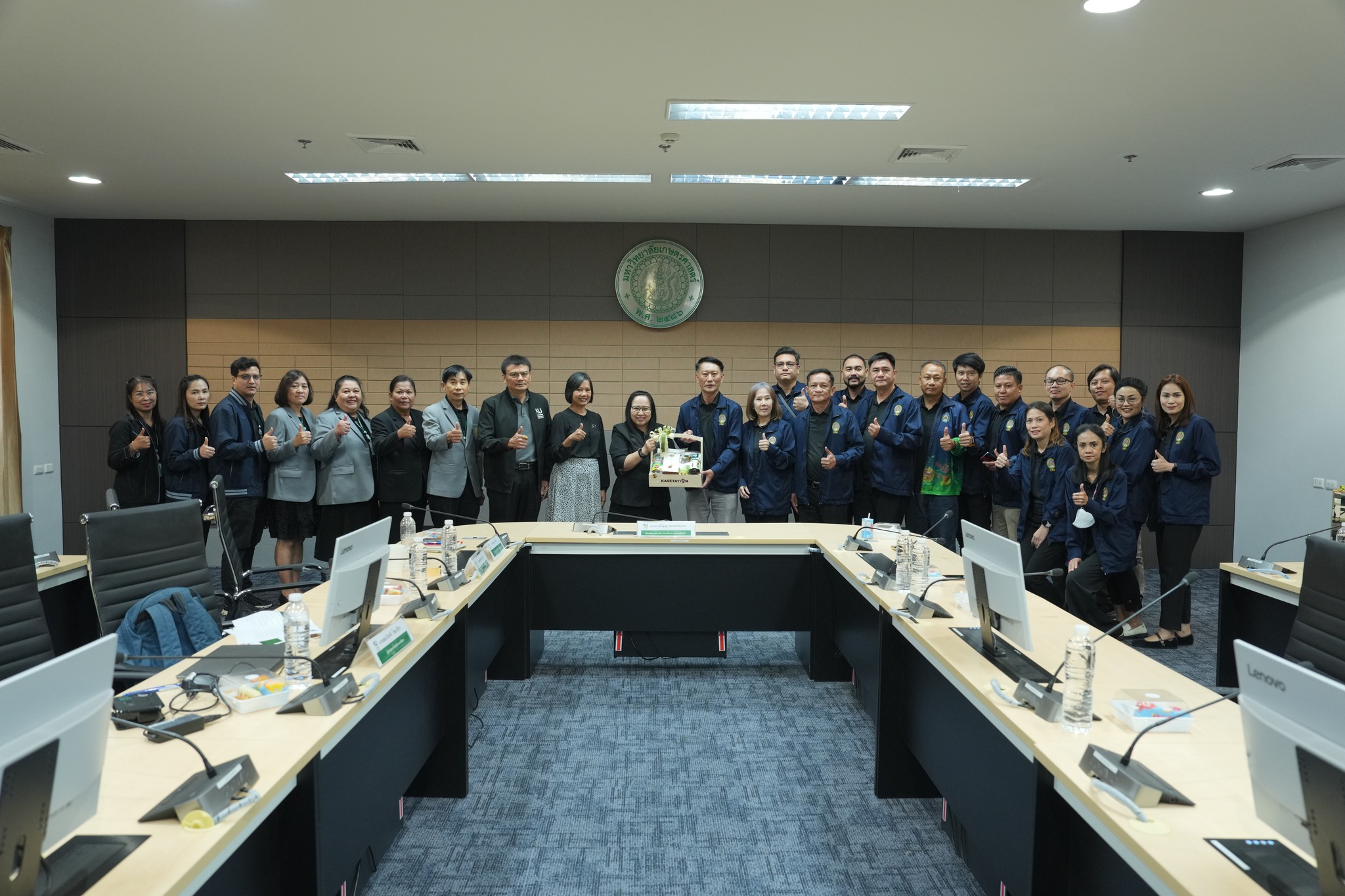 ผู้อำนวยการสำนักงานวิทยาเขตกำแพงแสน ร่วมให้การต้อนรับคณะศึกษาดูงานจากมหาวิทยาลัยราชภัฏเทพสตรี 