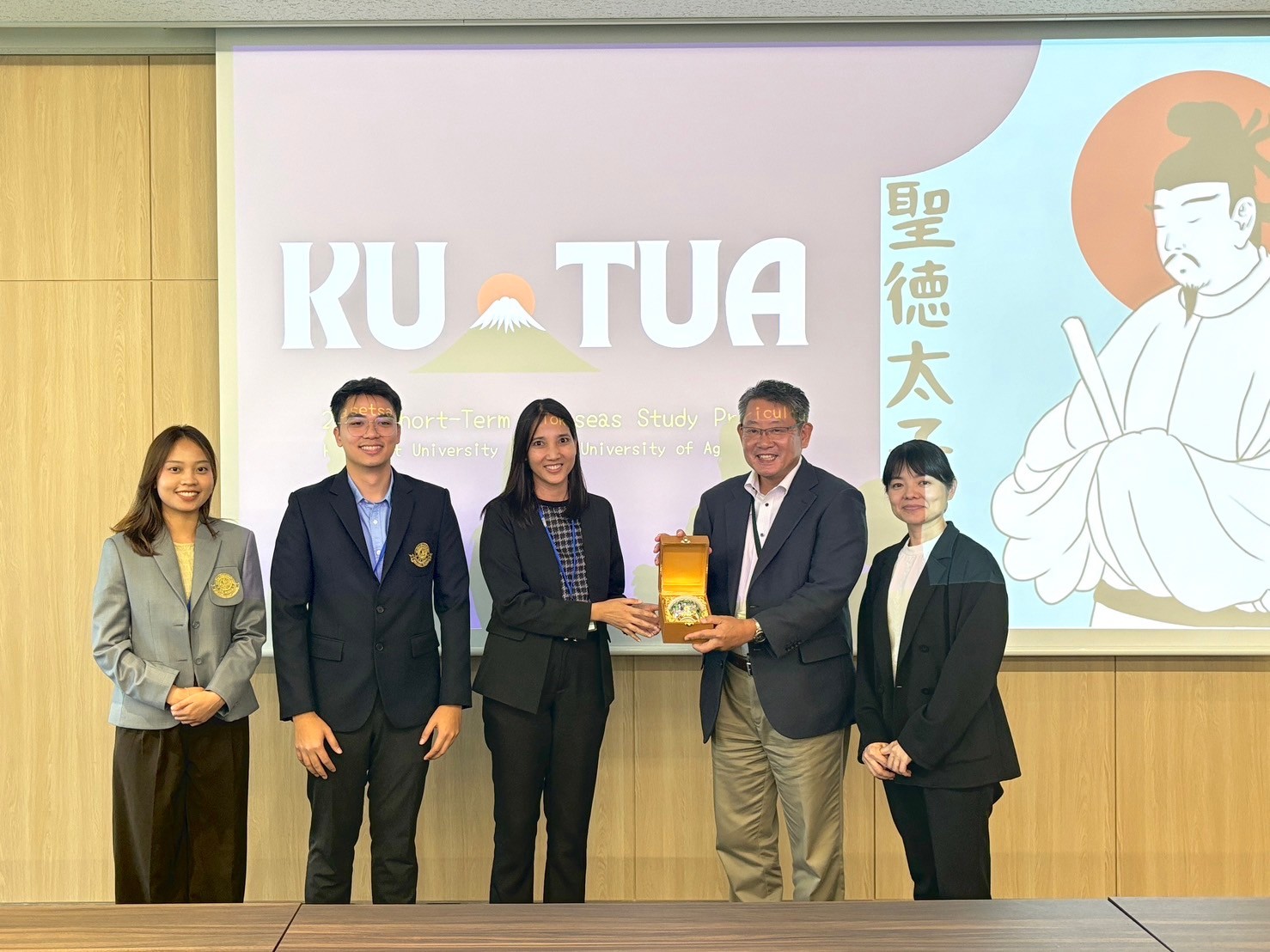 นิสิต มก.กพส. ร่วมโครงการแลกเปลี่ยนนิสิต KU – TUA ณ TOKYO UNIVERSITY OF AGRICULTURE ประเทศญี่ปุ่น